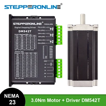 

1 Axis Stepper CNC Kit 3.0Nm(425oz.in) Nema 23 Stepper Motor & Driver