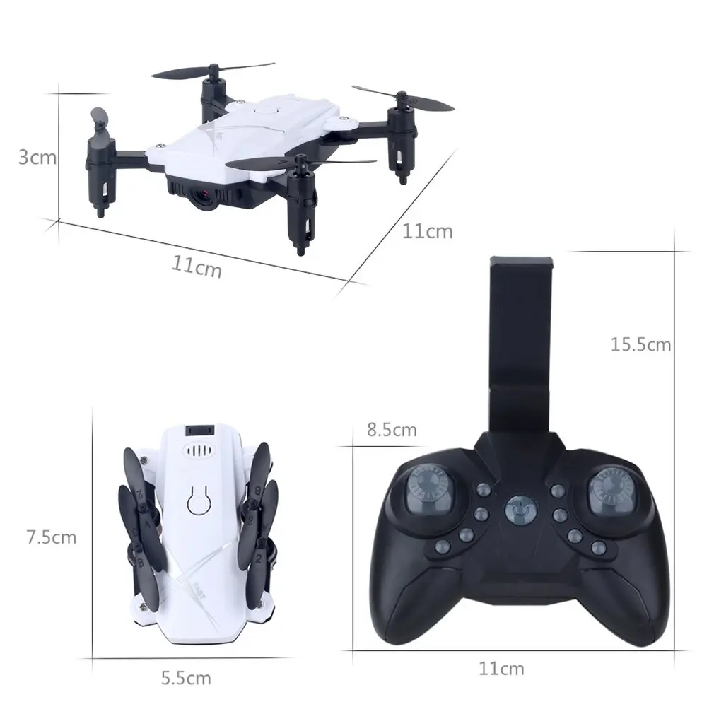 Горячая LF602 2,4G мини FPV складной RC Квадрокоптер с 720P HD Wifi камера жеста селфи высота удержания подарок детям