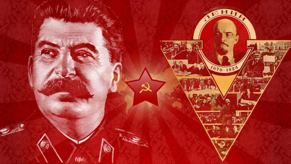90*150 см Сталин вечерние флаг