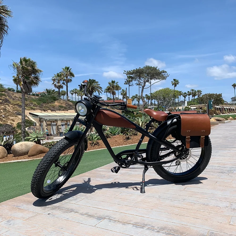 48V 750W Vintage Electric Bike 26Inch 
