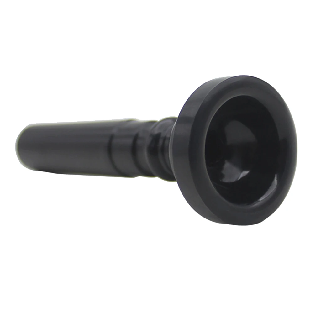 High Quality ABS Plastic Trumpet Mouthpiece 7C Size Trumpet Instrument Accessories Black/White