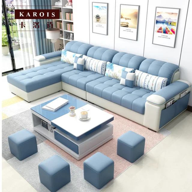 Karois Modern Cloth Sofa 3