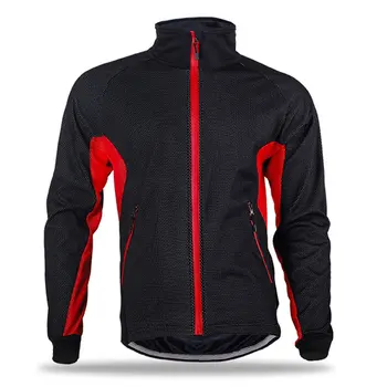 

Cycling Outdoor Sportswear Top Men'S Motorcycle Locomotive Warm And Waterproof Fleece Riding Suit Long Sleeve