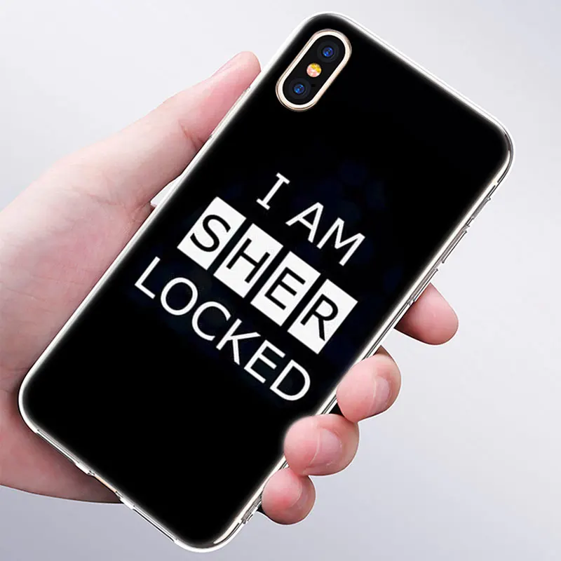 Лидер продаж Sherlock отличного качества Мориарти 221B Мягкий силиконовый чехол для