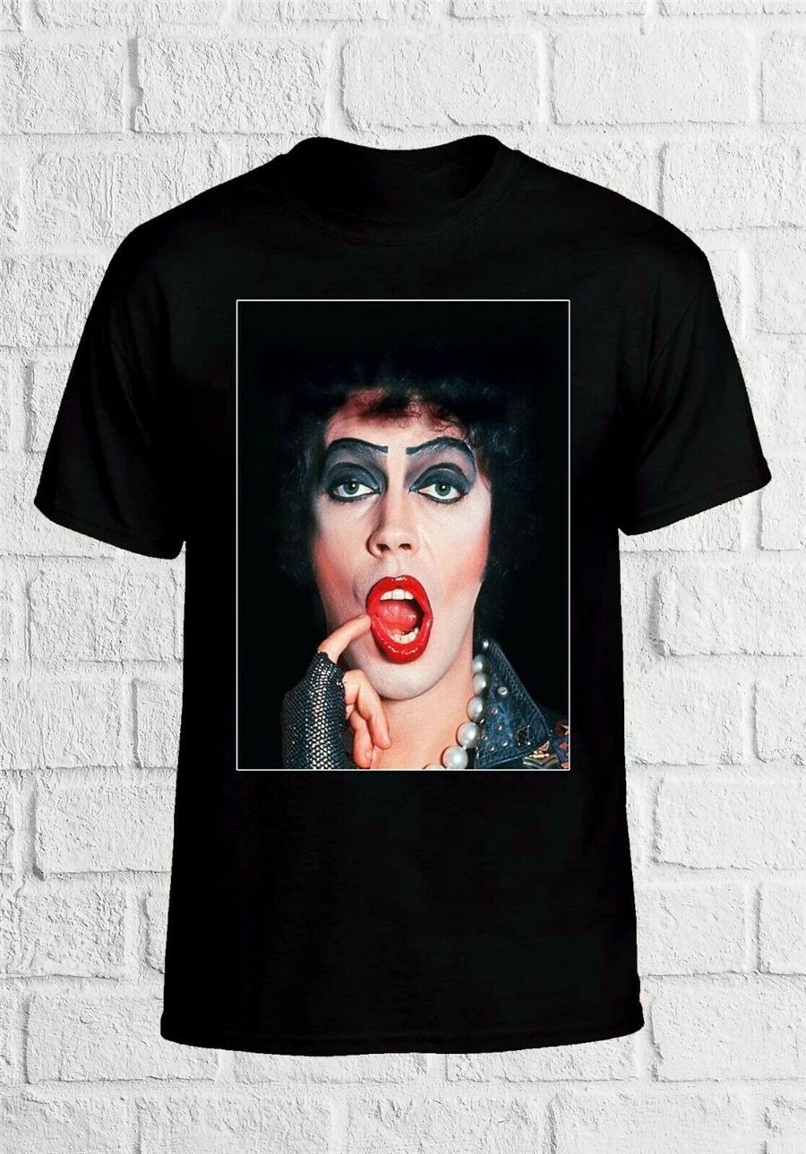 Rocky Horror Picture Show Frank-n-furter мужские и женские топы унисекс футболка 2327 Harajuku в стиле