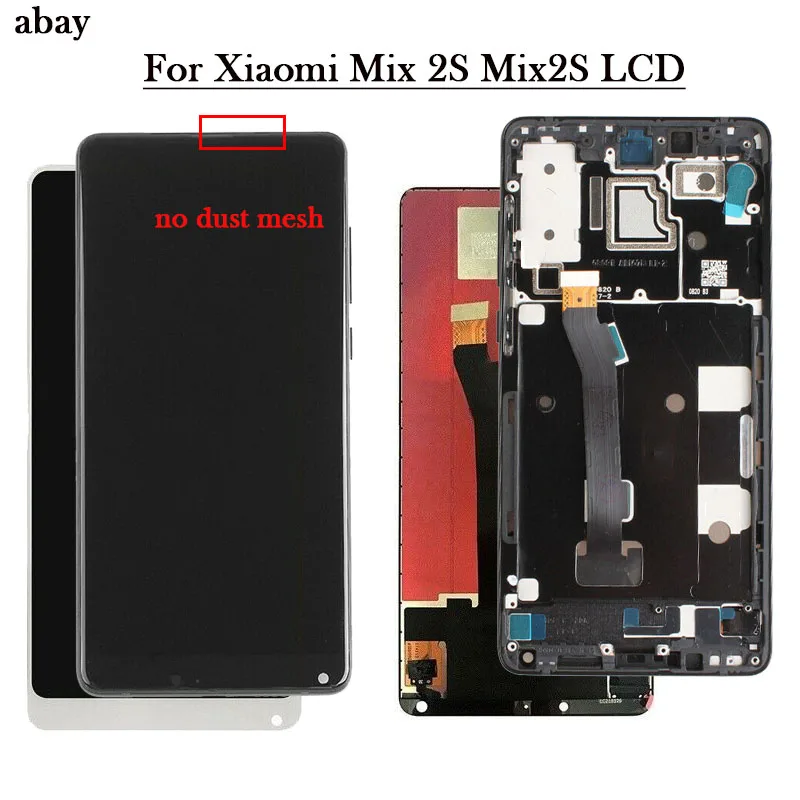 ЖК-дисплей 5 99 ''для Xiaomi Mix 2S Mix2S сенсорный экран дигитайзер в сборе стеклянная