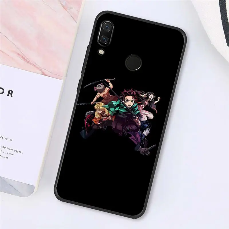 Babaite Anime Demon Slayer Kimetsu no Yaiba Phone Case for Xiaomi Redmi8 4X 6A S2 Go Redmi 5 5Plus Note4 5 7 Note8Pro