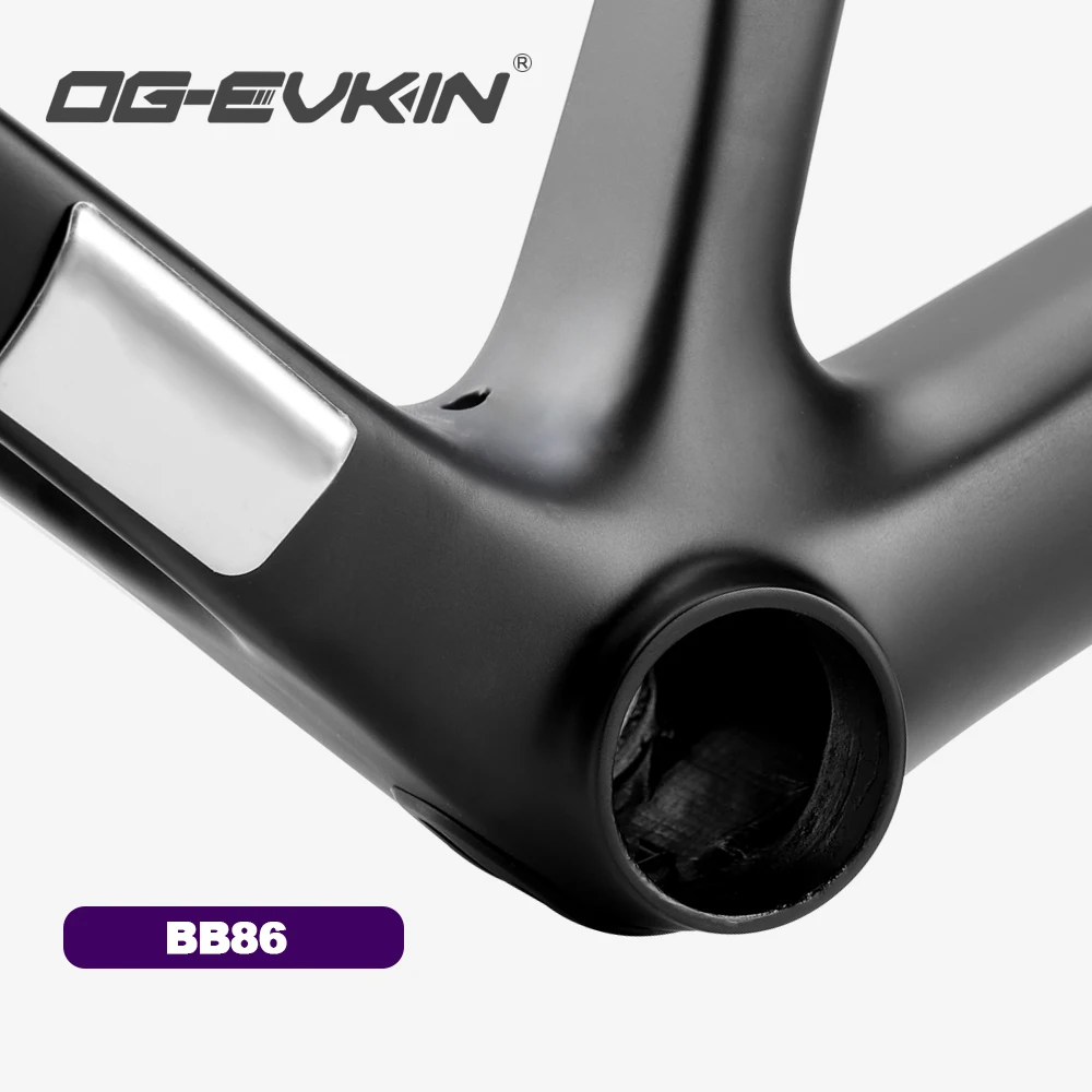 Bicycle Frame JP&UK CF-025-V Carbon Road Rim V-Brake BB86 700C x 25C Di2&Mechanical Racing