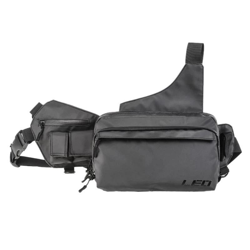 

LEO 3.7L 3-Layer Large Capacity Durable Fishing Bag EVA Waterproof Fabric Fish Gear Sequins Fishing Tackle Storage Bags