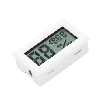

HTC-1 Indoor LCD Electronic Digital Temperature Humidity Meter Digital Thermometer Hygrometer Alarm Clock Weather Station