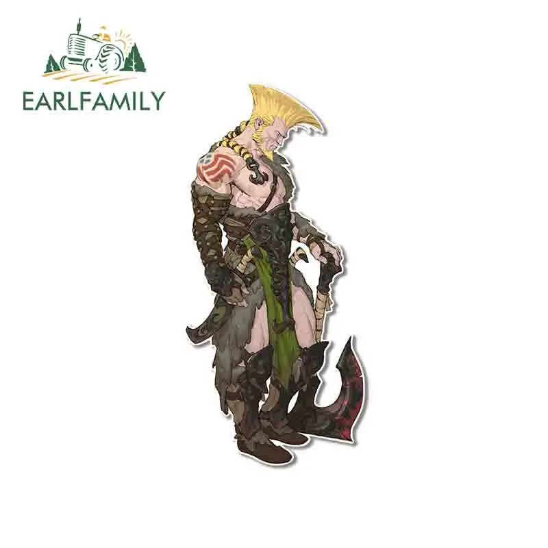 EARLFAMILY 13 см x 6 2 Для дьявола с золотистыми волосами наклейки для автомобиля