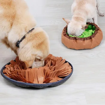 

Pet Snuffle Mat Washable Dog Smell Training Mat Stress Release Nosework Blanket Consume Energy Puzzle Pet Toys