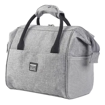 

Thermal Lunch Bag Large Capacity Canvas Lunch Box For Women Men Kids Picnic Storage Box Cooler Lancheira Travel Portable Marmita