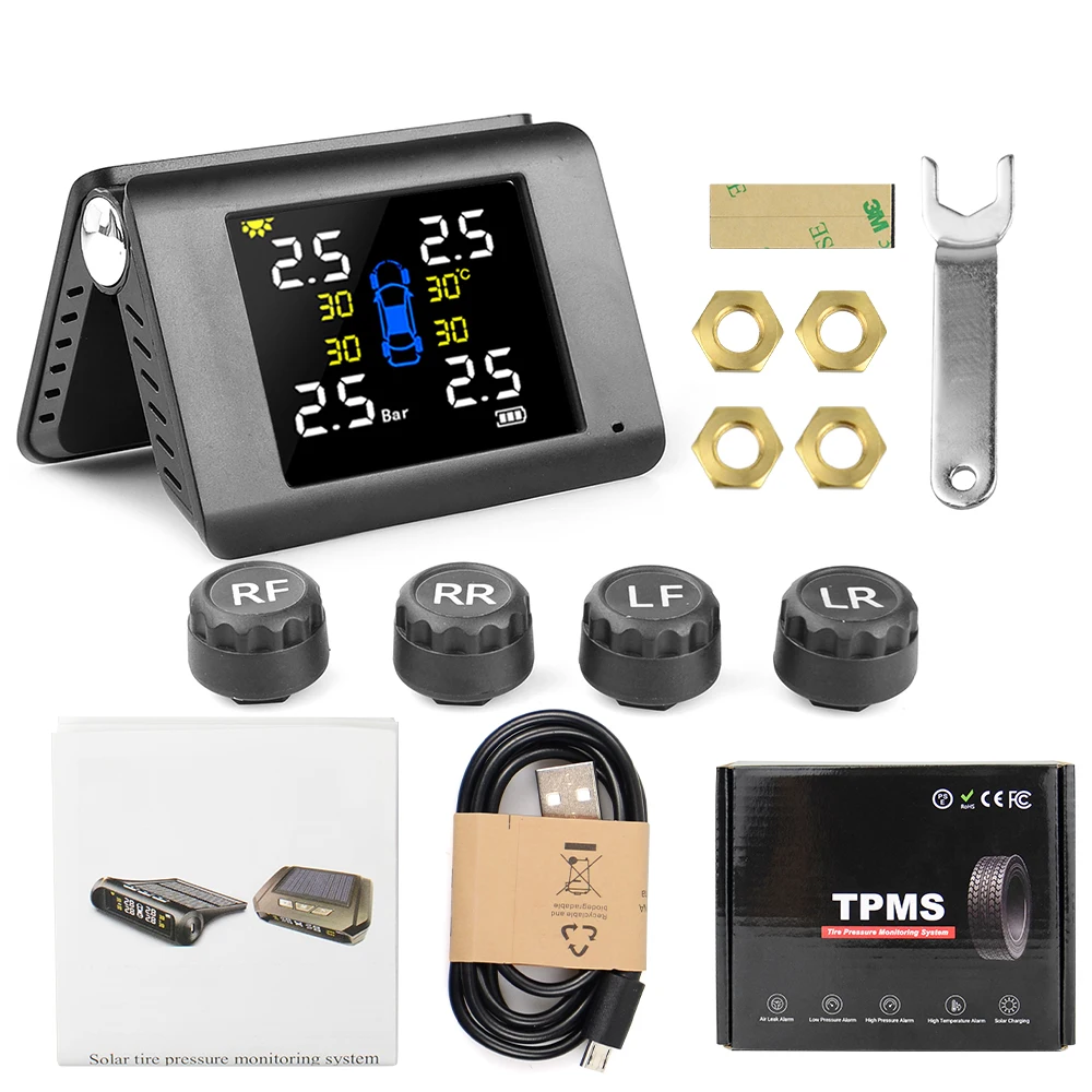 ο TPMS  ڵ Ÿ̾ з ͸  ý, ¾籤 LED ÷ 4   Ǵ ܺ 