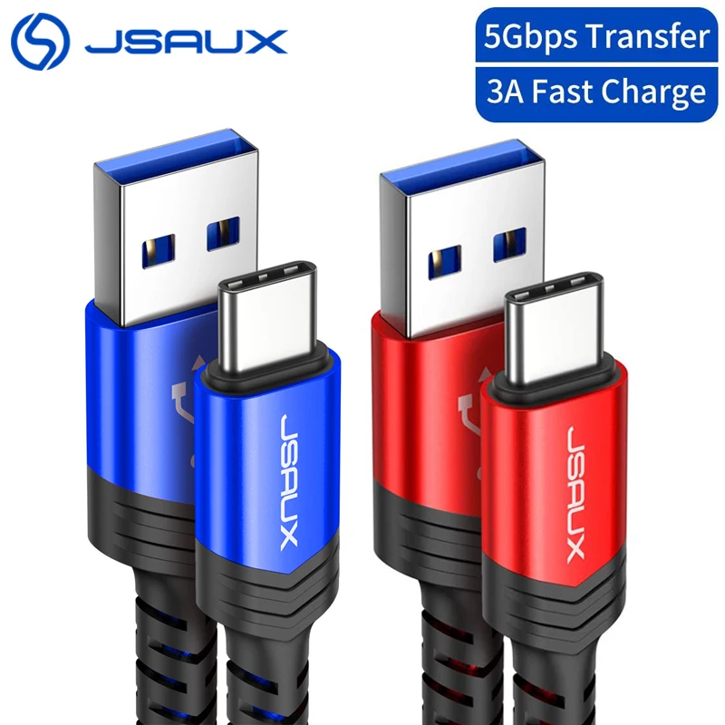 USB 3 0 Type C кабель Jsaux с кабелем до A 5 Гбит/с usb для передачи данных и зарядки разъемом