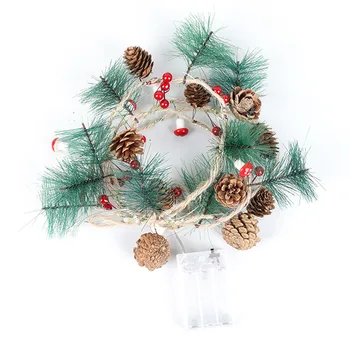 

2M LED String Light Battery Operated Christmas Drop Ornaments Decorative Light 20 leds Home Party Decoration Lamps Mood Lamp