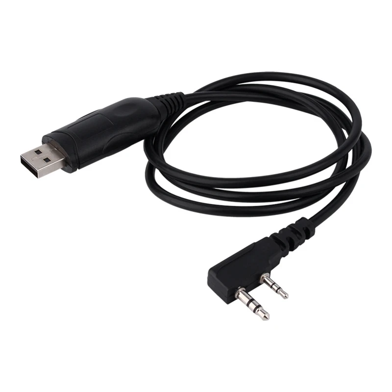 USB Programming Cable for Baofeng UV-5R 888S Kenwood Radio Walkie Talkie Accessories With CD Drive | Мобильные телефоны и