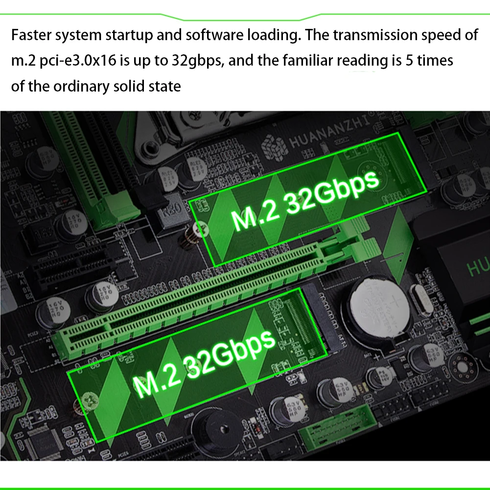 HUANANZHI X79 ZD3 NVME SSD Reg E5 cpu SATA3 ATX USB 3,0 Dual PCI E 16X материнская плата компьютер домашняя запасная часть ECC для Intel