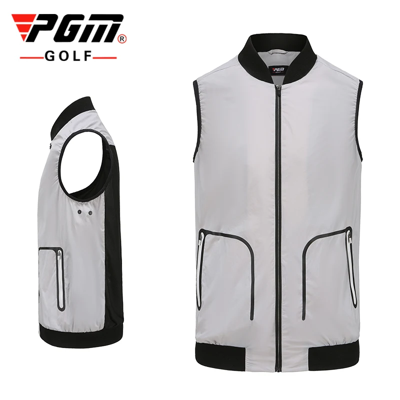 

PGM New Autumn Winter Golf Clothes Men's Comfortable Breathable Vest Sun Protection Lightweight Male Golf Sleeveless Jacket