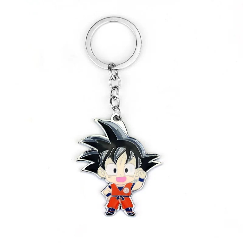 Аниме Dragon Ball Z Torankusu trunks меч оружие брелок 3D 1-7 звезд ПВХ Стрекоза очаровательный брелок брелки для косплея подарки - Цвет: black red