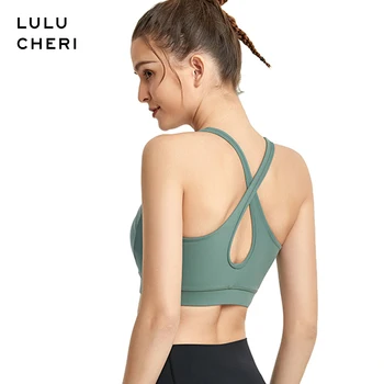 

Seamless Sports Bra for Women Shockproof Sexy Back Longline Workout Fitness Gym Exercise Running Breathable Athletic Bralette