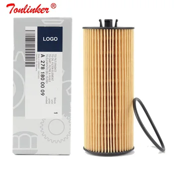 

Oil Filter A2781800009 1 Pcs For Mercedes Benz W463 X156 X166 W166 W221 W222 V222 X222 C216 C217 R231 R172 Model Paper Filter