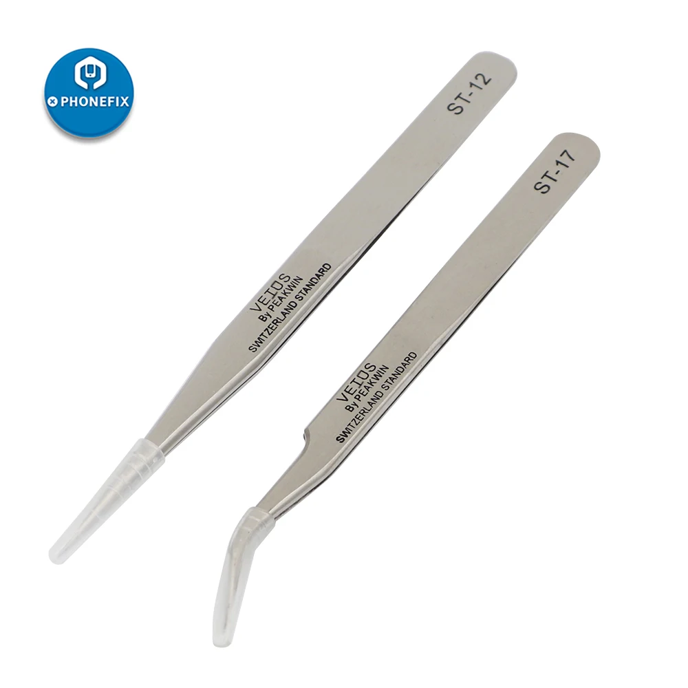 Промышленный Антистатический пинцет из нержавеющей стали инструменты для