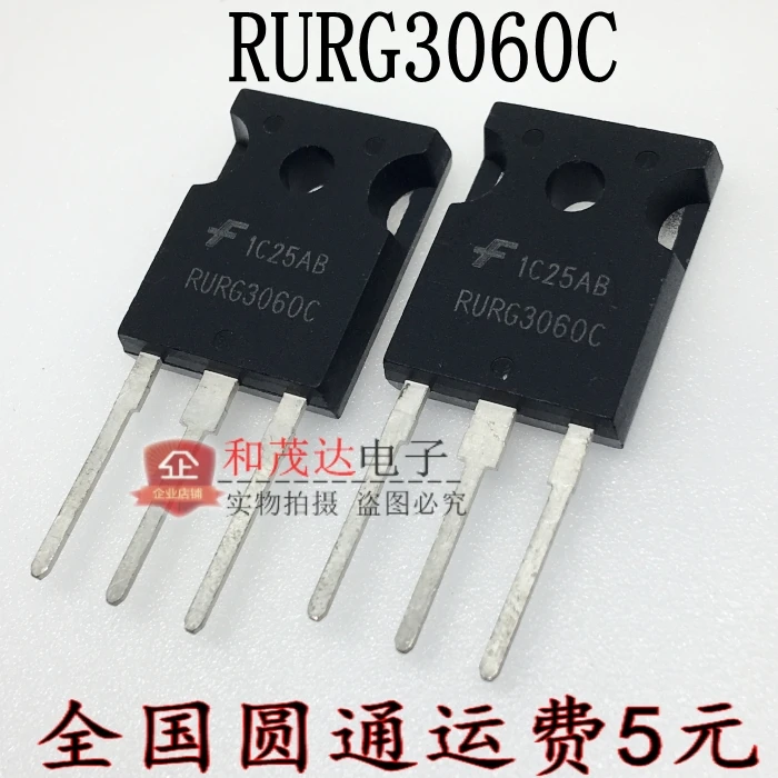 Оригинальные новые 5 шт/RURG3060C TO-247-3 RURG3060CC 600V30A
