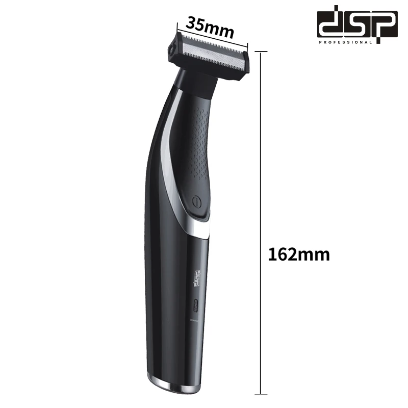 DSP унисекс триммер для волос аккумуляторная бритва USB свет и легко носить с собой мужской и женский удаление волос