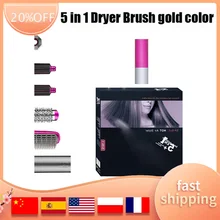 

5 in 1 Curling Wand Set Multifunctional Hair Dryer Volumizer Hairstyling Tools Negative Ionic Curler Straightening Comb ForSalon