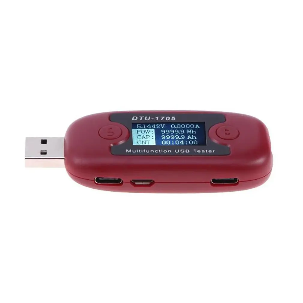 Quick Charge USB LCD Display Tester Voltage Current Power Meter Voltmeter Type-C Electrical Power Meters
