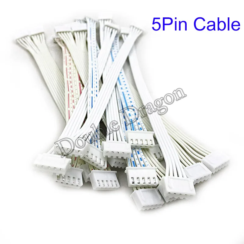 5Pin Cable 200Pcs 2,8 мм/4,8 мм терминал гнездовой разъем 2Pin 5Pin Штекер кабель джойстик кнопка провода для аркадных игр машина Zero Dely энкодер комплект - Цвет: 5Pin Cable 200Pcs