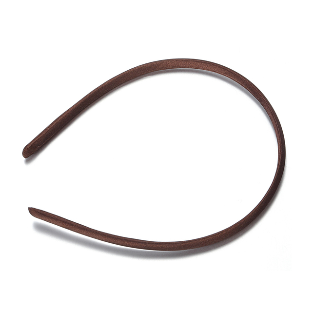 9mm Solid Satin Headband Base Hair Hoop Bands For DIY Kids Girls Hair Jewelry Making Bow Headwear Head Hoop Accessories