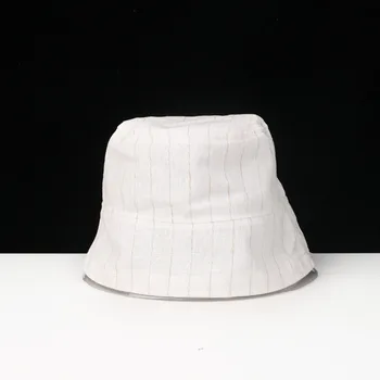 

2020 summer new retro plaid fisherman hat female outdoor cover face wild shade sunscreen bucket basin hat male