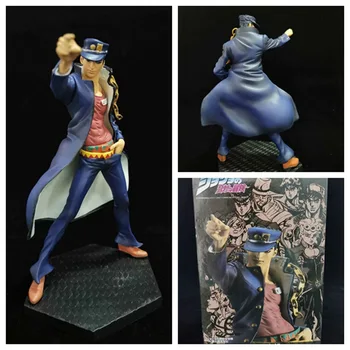 

18cm Japan Anime Jojos Bizarre Adventure Character Figurines Kujo Jotaro PVC Action Figure Collectible Model Toy