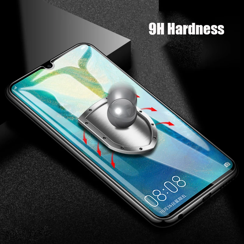 3 шт полное покрытие из закаленного стекла для huawei P20 Lite P30 mate 10 20 P Smart Z Pro Защитная пленка для экрана