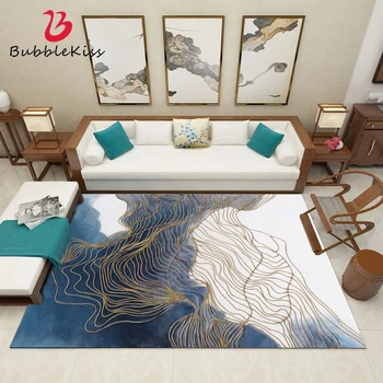 

Bubble Kiss Carpets For Living Room Modern Rugs Flower Bird Home Carpet Coffee Table Mat Bedroom Decor Carpets Non-Slip Area Rug