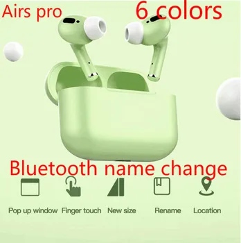 

Bluetooth Earphone with Microphone i100000 Tws Earbuds Macaron Air Pro 3 TWS In Ear Wireless Headphones for IPhone 11 Pro Max X