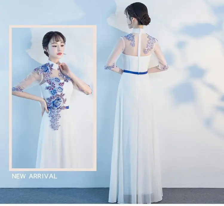 Choral сервис длинные юбки для костюма взрослых стиль элегантная длинная Большая одежда для хора женское вечернее платье для похудения