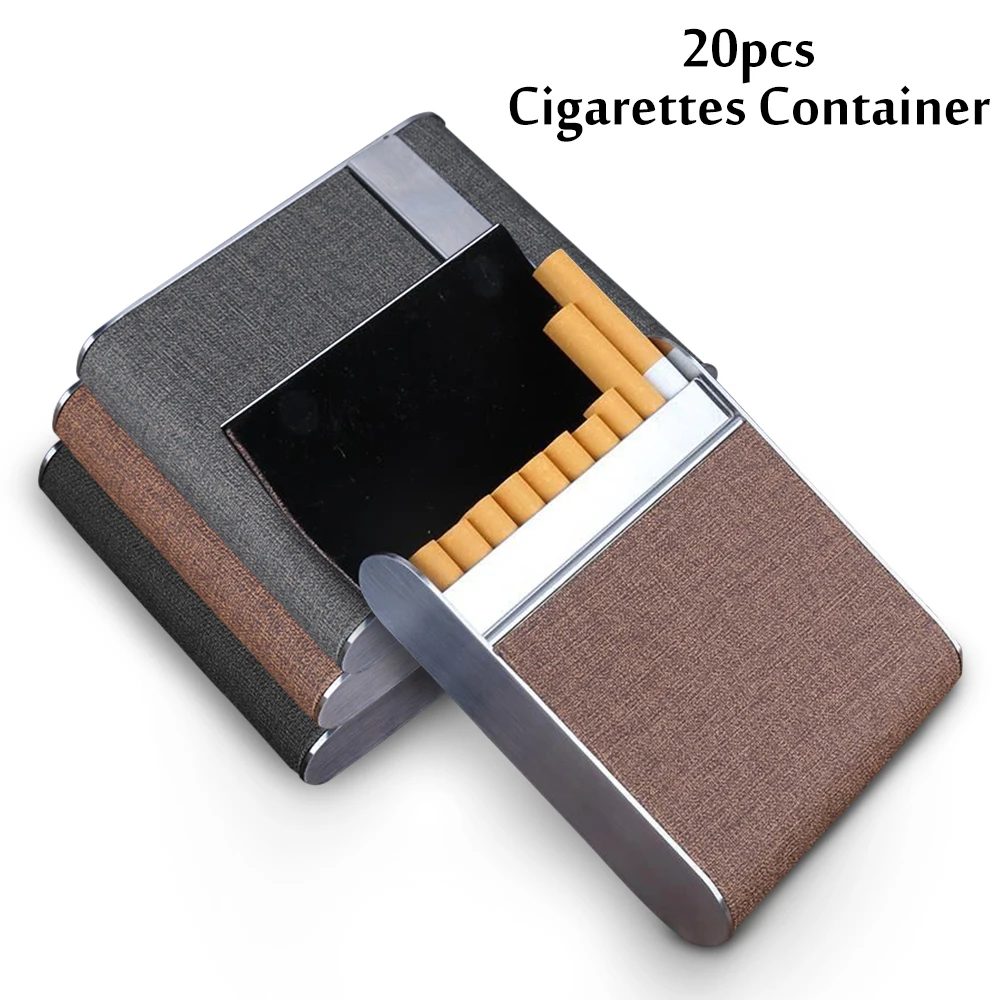 Чехол для сигарет переносная коробка карманный контейнер хранения сигар