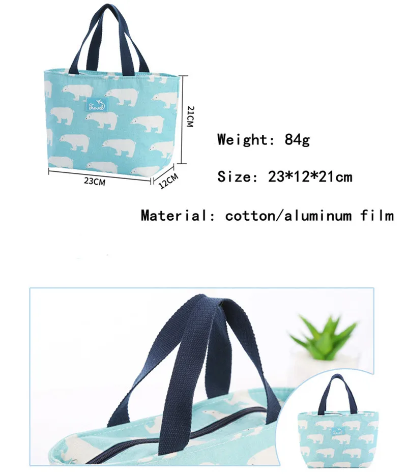 Водонепроницаемая сумка для ланча для женщин, детей, мужчин, сумка-холодильник для ланча, сумка-тоут, Холщовая Сумка для ланча, изоляционная посылка, портативная