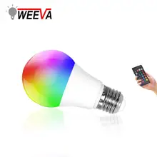 Светодиодный RGB лампочка E27 RGBW RGBWW Точечный светильник ИК-пульт дистанционного управления с регулируемой яркостью 5 Вт 10 Вт 15 Вт цветной Ночной светильник 110 В 220 В вечерние праздничные рождественские