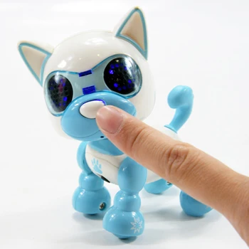 

Electric Puppy Robot Touch Sense Sound Recording LED Eyes Interactive Kids Dogs Toys for Boys Girls Intelligent Robot Present 27