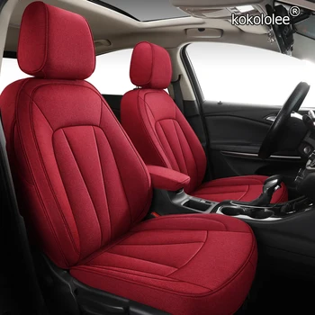 

kokololee Custom FLAX car seat covers set For BMW 1 Series E81 E82 E87 E88 F20 F21 F52 F40 2 Series F22 F23 F44 F45 F46 car seat
