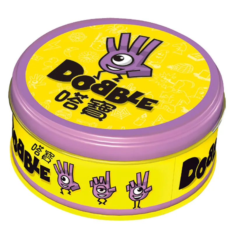 Dobble карточная игра настольная для Dobbles Детские карты точечных работ кемпинг
