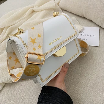 

Elegant Female Square Bag 2019 Fashion New Quality Leather Women's Designer Handbag Travel Shoulder Messenger Bag Bolsos Mujer