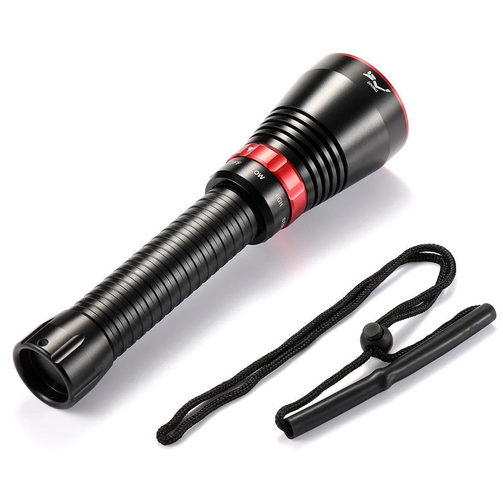  new Professional LED Diving Flashlight 6000 Lumens XHP70.2 LED Waterproof Diving Torch Underwater T - 4000163014720