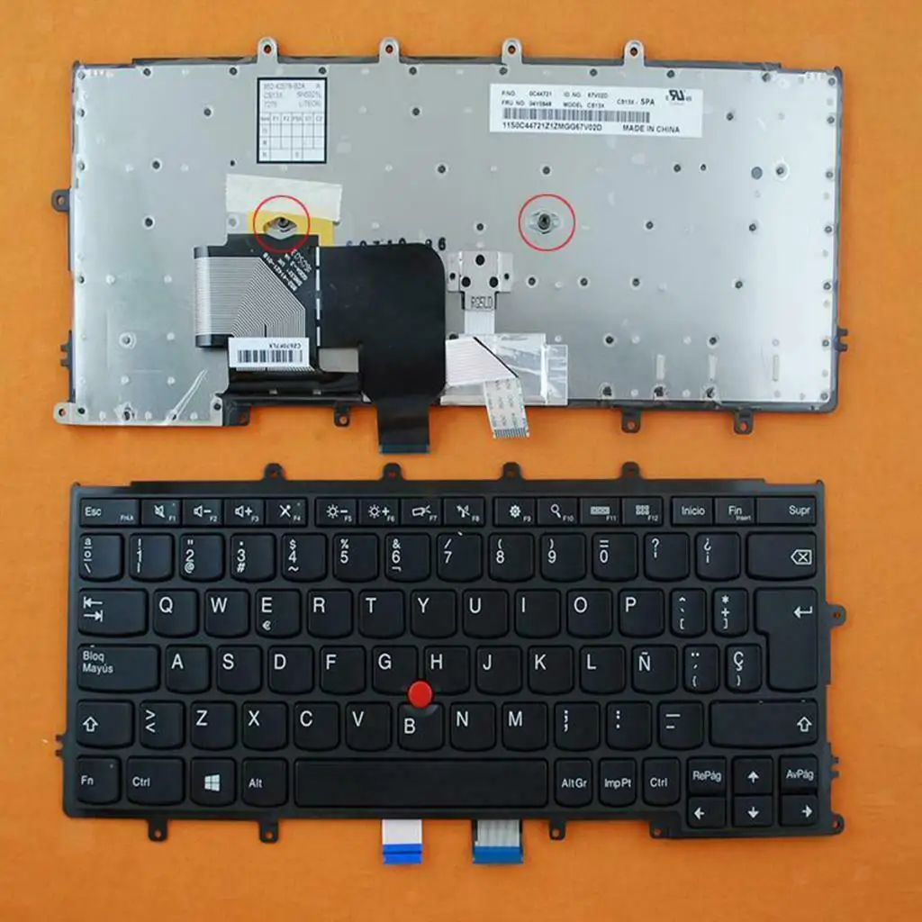 Испанская клавиатура для lenovo Thinkpad X230S X240S ноутбук ПК Teclado Замена SP