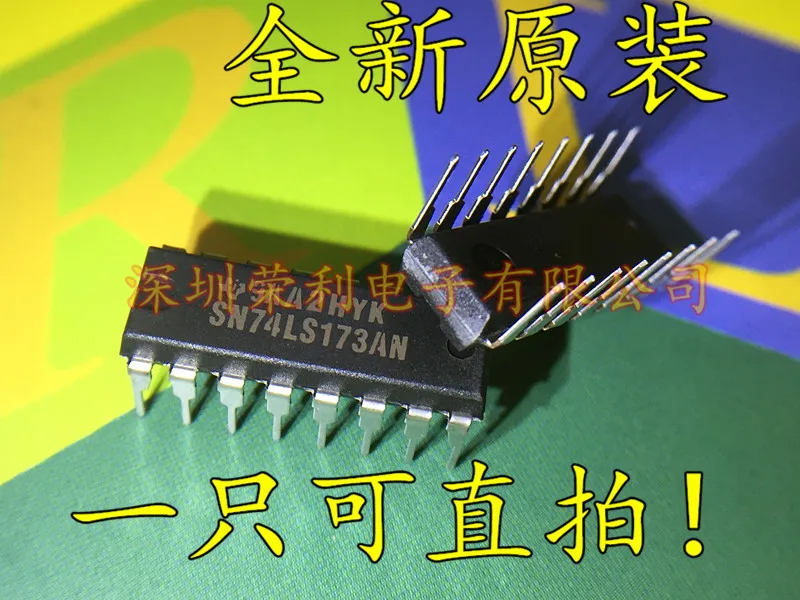 10 шт в упаковке, новая 74LS173 HD74LS173P SN74LS173AN DIP-16 4D