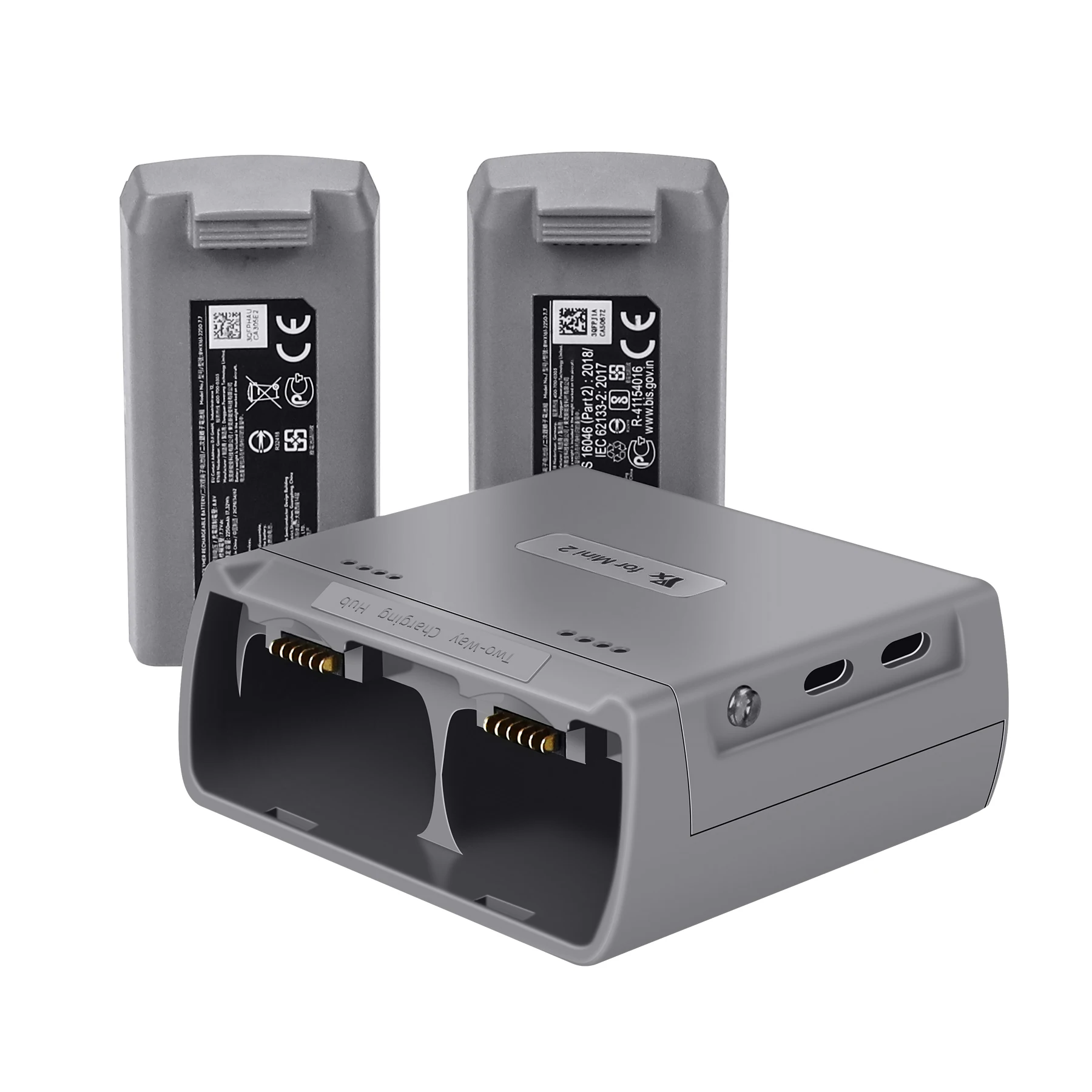 Mini 2/Mini Se Caricabatteria Hub Di Ricarica Bidirezionale Batterie Drone Caricabatterie Usb Per Dji Mini 2/Mini Se/Mini 2 Se Accessori